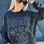 Team Yosemite Sweatshirt In Black Snow - Infinity Raine